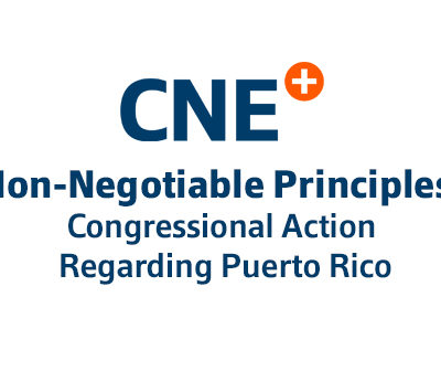 Non-Negotiable Principles: Congressional Action Regarding Puerto Rico