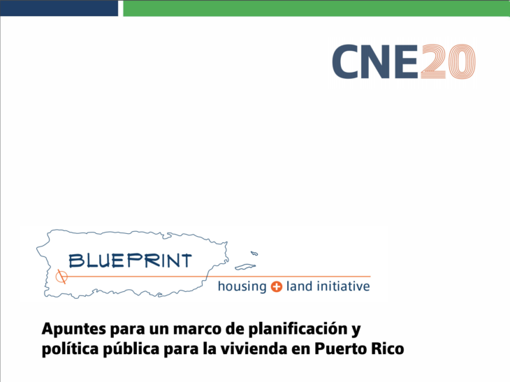 CNE lanza nueva iniciativa: Blueprint