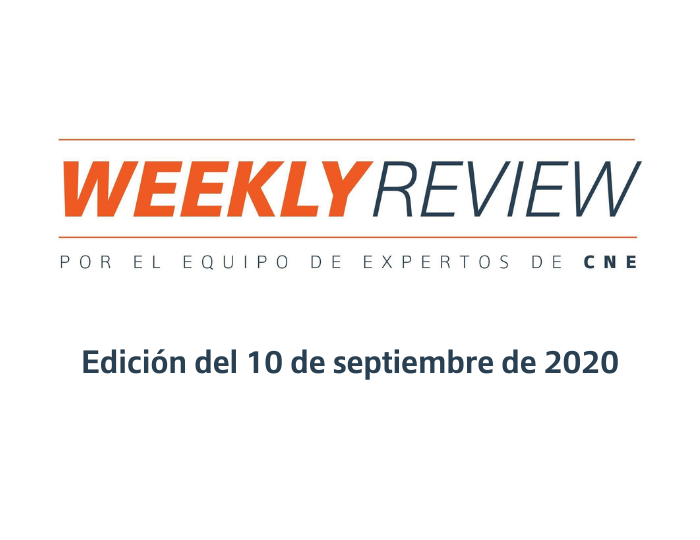 Weekly Review – 10 septiembre 2020