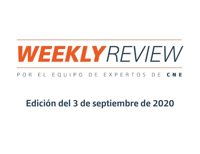 Weekly Review – 3 septiembre 2020