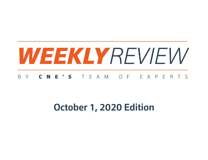 Weekly Review – October 1, 2020