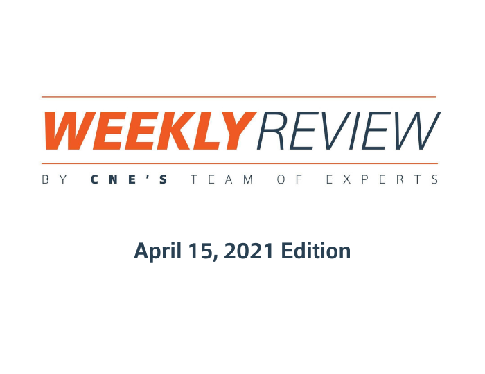 Weekly Review – April 15, 2021
