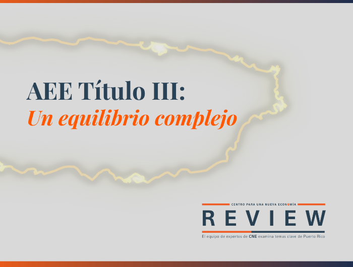 AEE Título III: Un equilibrio complejo